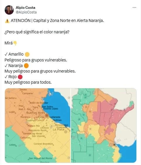 clima, alertas de clima, alertas meteorológicas, lluvias, inundaciones
